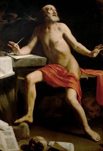 Guido Cagnacci Hl. Hieronymus oil painting picture